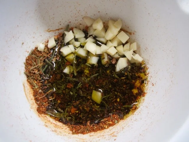 Rezept: Fleisch: Geschmortes Kaninchen auf Gemüsebett Bild Nr. 3 Fleisch: Geschmortes Kaninchen auf Gemüsebett - Rezept - Bild Nr. 3