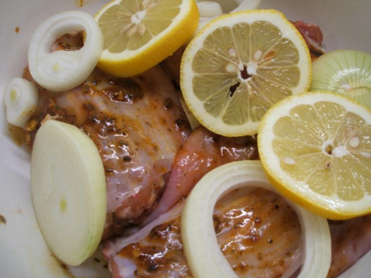 Fleisch: Geschmortes Kaninchen auf Gemüsebett - Rezept - Bild Nr. 6