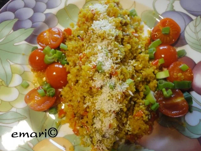 Rezept: Kokos - Cous Cous ... scharf & süß Kokos - Cous Cous ... scharf & süß - Rezept