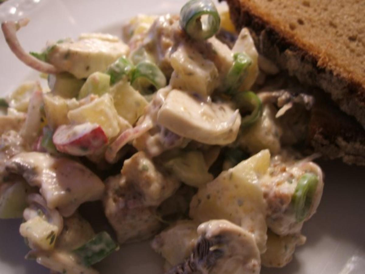 Salate: Backhendl-Salat - Rezept
