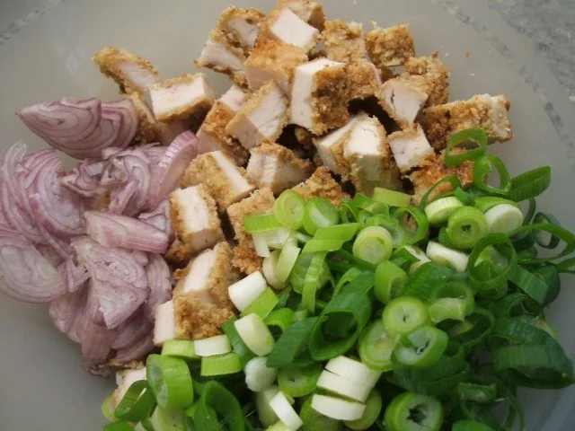 Salate: Backhendl-Salat - Rezept - Bild Nr. 4