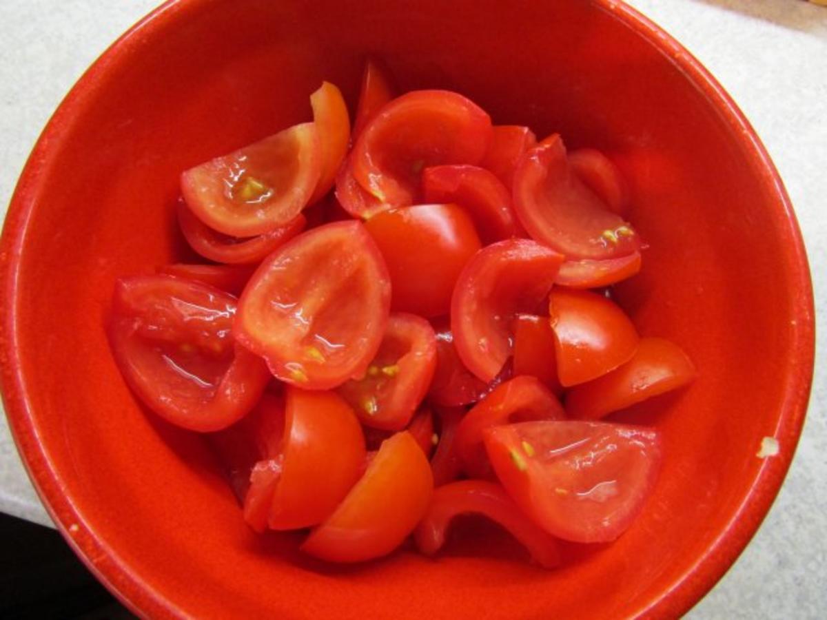 Paprika-Hackbällchen mit Tomaten-Paprika-Salsa - Rezept - Bild Nr. 6