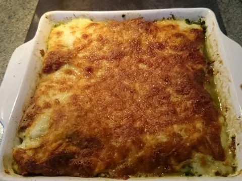 spinat aus dem ofen-einfache küche,schnelle küche - Rezept - Bild Nr. 2