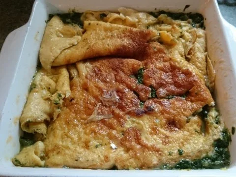 spinat aus dem ofen-einfache küche,schnelle küche - Rezept - Bild Nr. 7