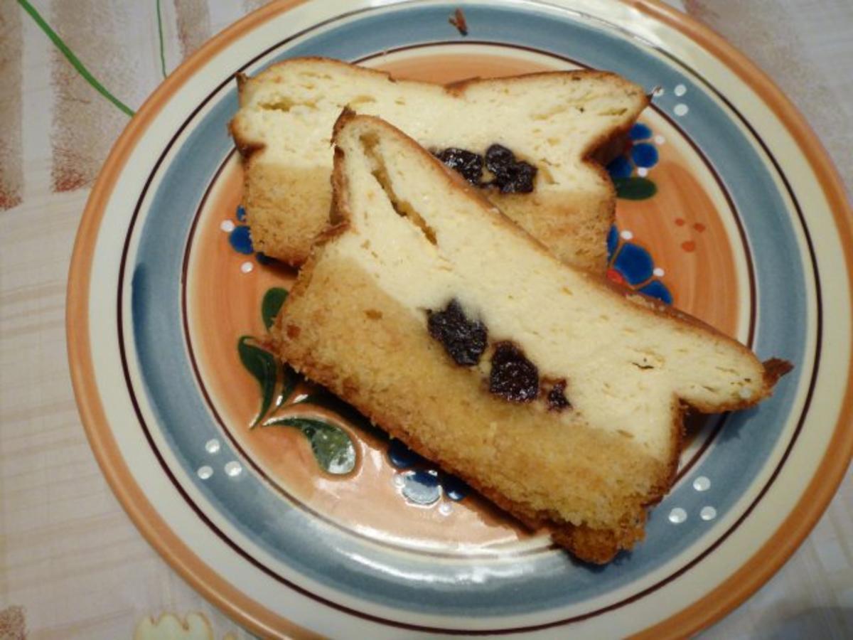 Käsekuchen mit Rotweinpflaumen - Rezept