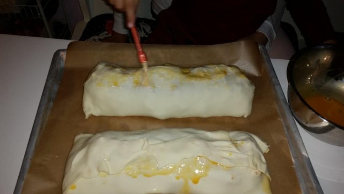 Braten / Fleisch: Leon's Mozarella - Hackfleisch unter der Haube - Rezept - Bild Nr. 2