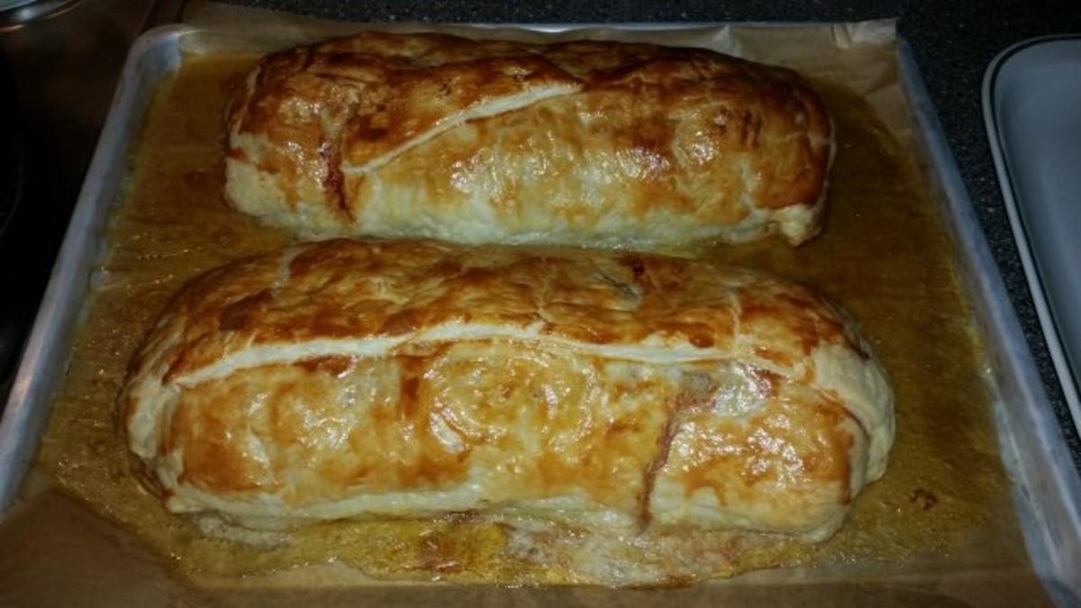 Braten / Fleisch: Leon's Mozarella - Hackfleisch unter der Haube - Rezept - Bild Nr. 4