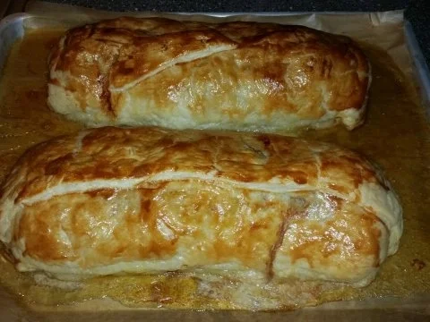 Braten / Fleisch: Leon's Mozarella - Hackfleisch unter der Haube - Rezept - Bild Nr. 4