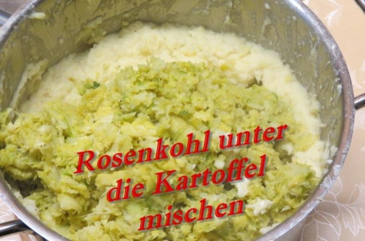 Kartoffel – Rosenkohl - Püree - Rezept - Bild Nr. 9
