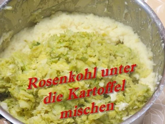 Rezept: Kartoffel – Rosenkohl - Püree Bild Nr. 9 Kartoffel – Rosenkohl - Püree - Rezept - Bild Nr. 9