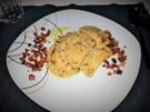 Handgemachte Ravioli mit Ziegenfrischkäse-Kürbisfüllung - Rezept