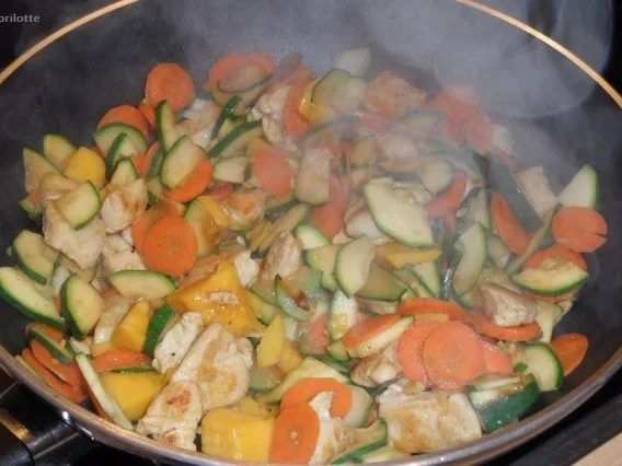 Rezept: Chicken-Curry •*`*• sweet & hot Bild Nr. 5 Chicken-Curry •*`*• sweet & hot - Rezept - Bild Nr. 5