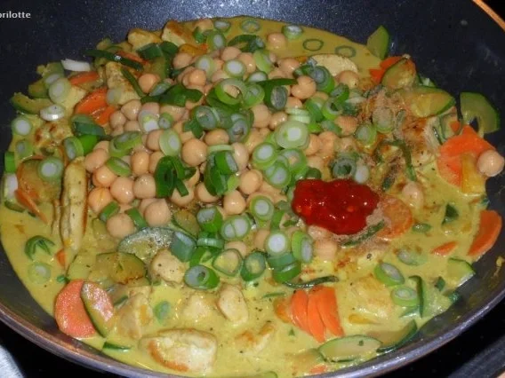 Rezept: Chicken-Curry •*`*• sweet & hot Bild Nr. 8 Chicken-Curry •*`*• sweet & hot - Rezept - Bild Nr. 8