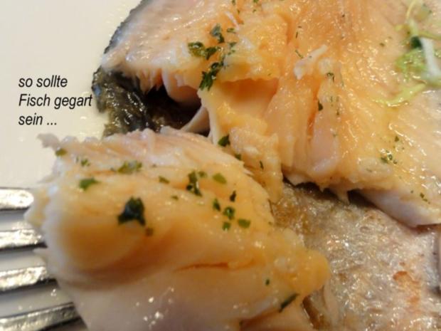 Bild von knusprig gebratenem BACHSAIBLING