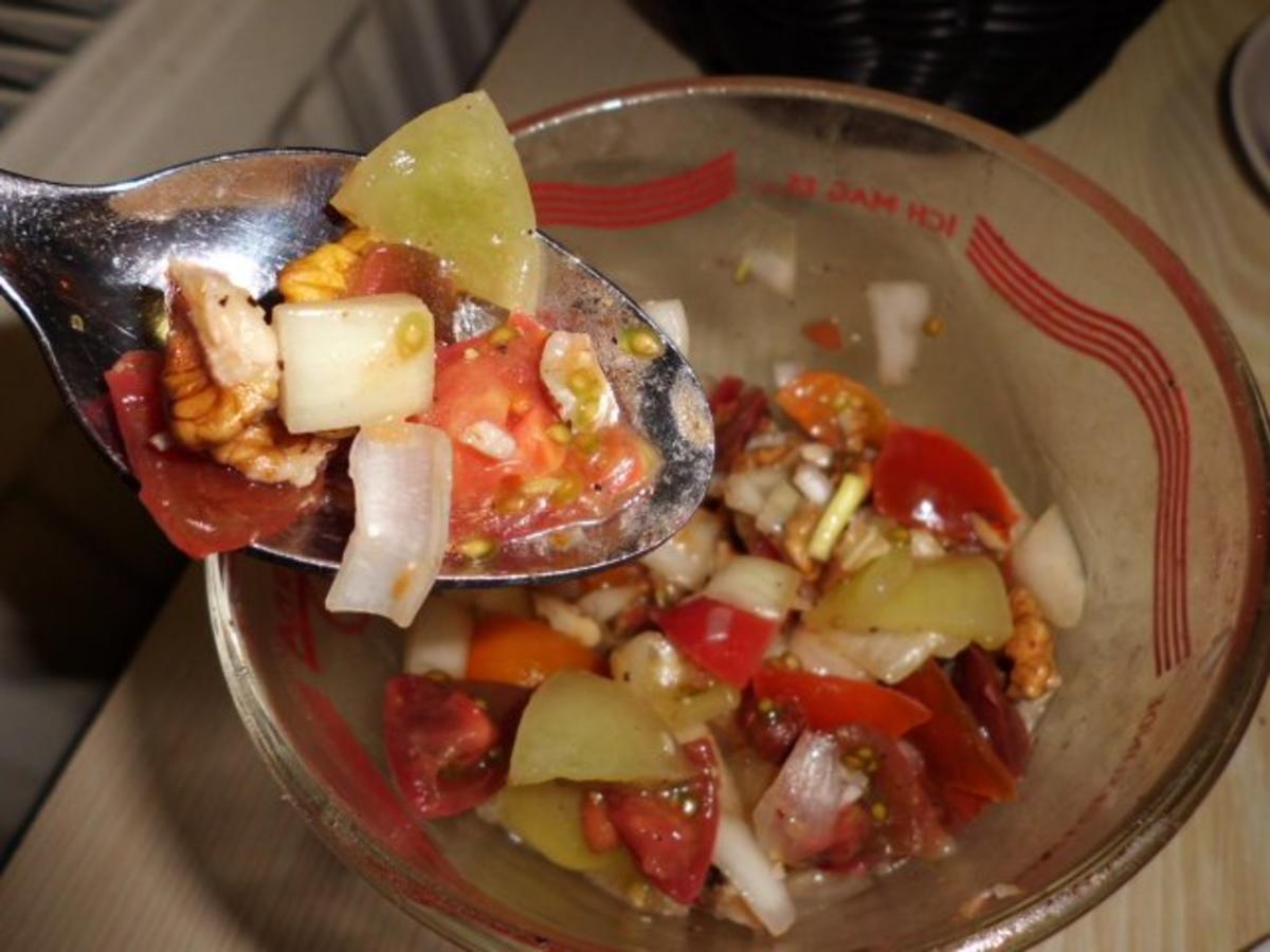 Salat: Tomatensalat "Mr. Punk" - Rezept - Bild Nr. 4
