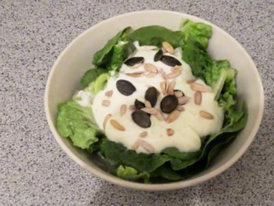 Salat: Romana mit Joghurtdressing - Rezept