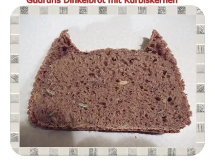 Rezept: Brot: Dinkelbrot mit Kürbiskernen Brot: Dinkelbrot mit Kürbiskernen - Rezept