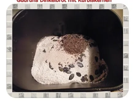 Rezept: Brot: Dinkelbrot mit Kürbiskernen Bild Nr. 5 Brot: Dinkelbrot mit Kürbiskernen - Rezept - Bild Nr. 5