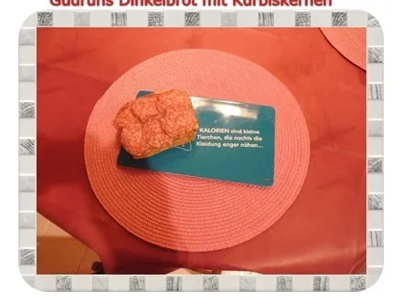 Rezept: Brot: Dinkelbrot mit Kürbiskernen Bild Nr. 11 Brot: Dinkelbrot mit Kürbiskernen - Rezept - Bild Nr. 11