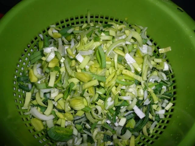 Ein lecker grünes Sößchen , nicht nur zu gefüllter Parika. - Rezept - Bild Nr. 3