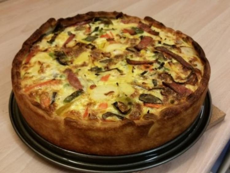 Gemüse Quiche - einfach - von Dancingfrog