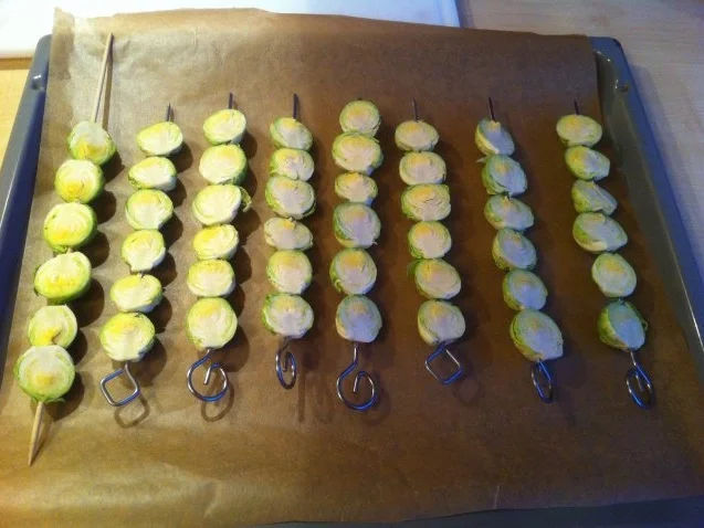 Rosenkohl-Spieß - Rezept - Bild Nr. 3