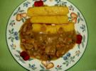 Salzburger Bierfleisch mit Polenta - Rezept