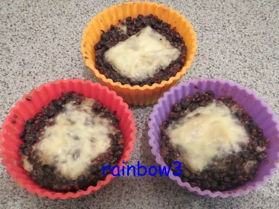 Zwischensnack: Schwarze Linsen - Quinoa - Muffins - Rezept - Bild Nr. 7