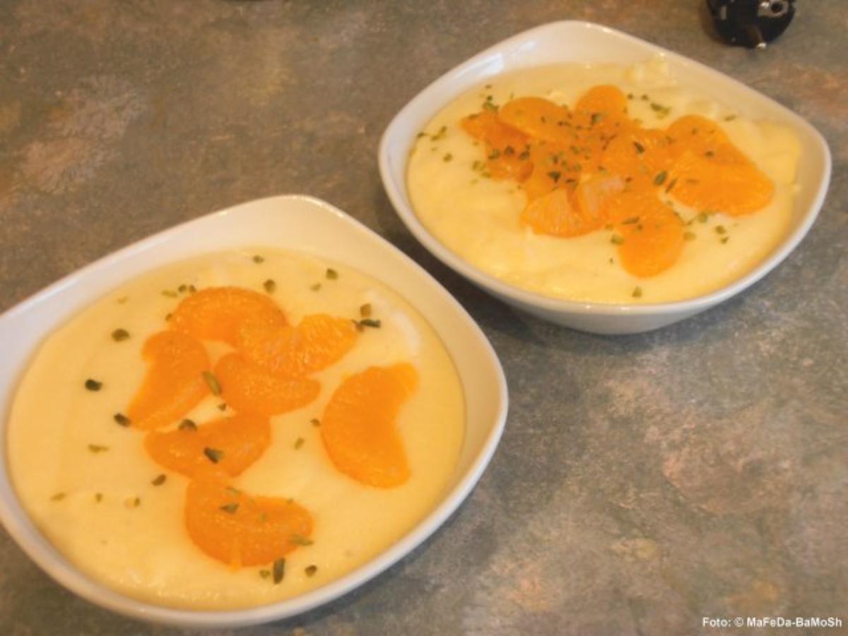 Griesspudding mit Mandarin-Orangen - Rezept - Bild Nr. 2