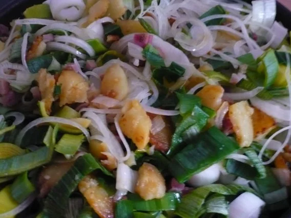 Rezept: Porree - Bratkartoffel - Pfanne Bild Nr. 5 Porree - Bratkartoffel - Pfanne - Rezept - Bild Nr. 5