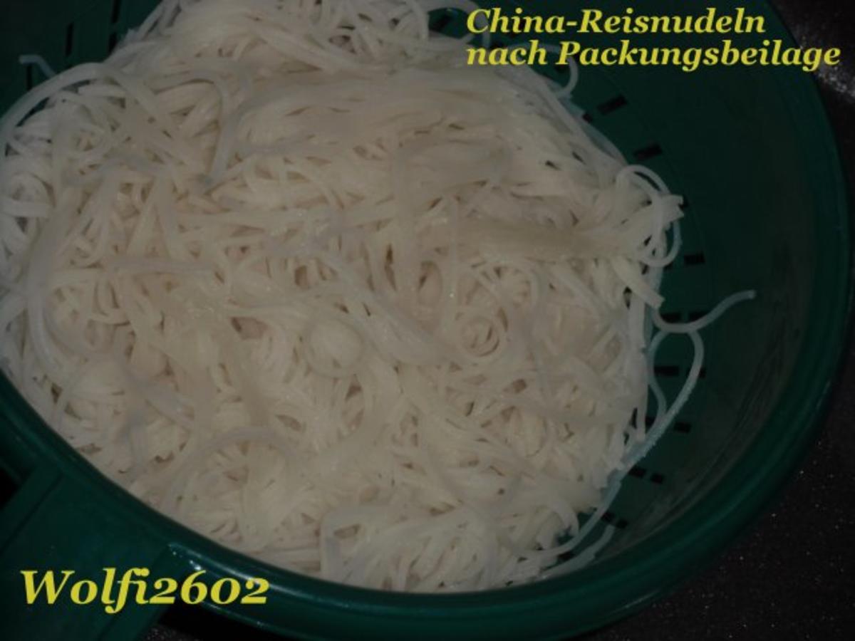 Gemüse : WOK Gemüse pur mit China-Reis-Nudeln - Rezept - Bild Nr. 2