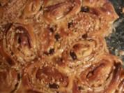 Apfel-Rosinen-Schnecken - Rezept