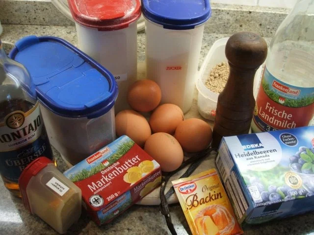 Backen: Fruchtiger Marmorkuchen vom Blech - Rezept - Bild Nr. 2