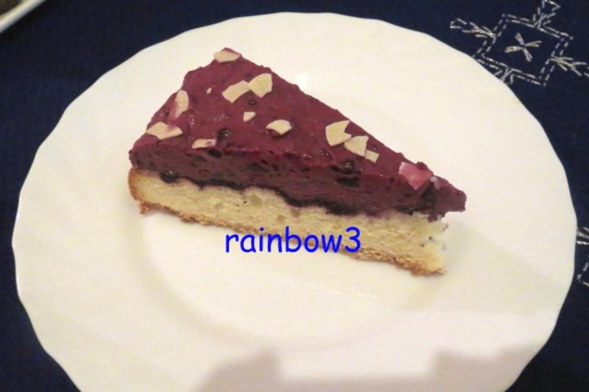 Backen: Heidelbeertorte mit Pudding - Rezept