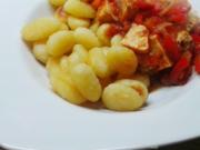 Gnocchi mit Paprika-Fenchel-Gemüse - Rezept
