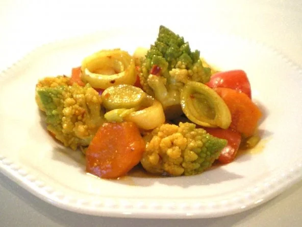 Asiatischer Gemüse-Eintopf mit Romanesco - Rezept - Bild Nr. 2
