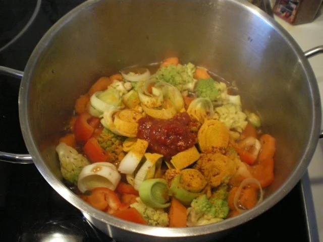 Asiatischer Gemüse-Eintopf mit Romanesco - Rezept - Bild Nr. 7