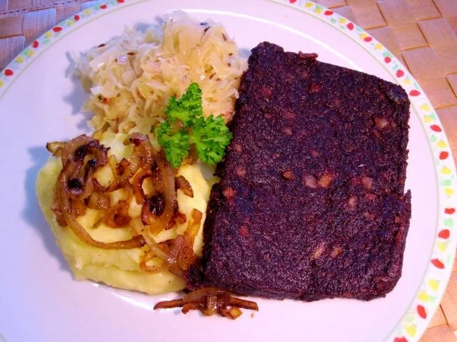 Rezept: Kartoffelpüree mit Panhas ... Kartoffelpüree mit Panhas ... - Rezept