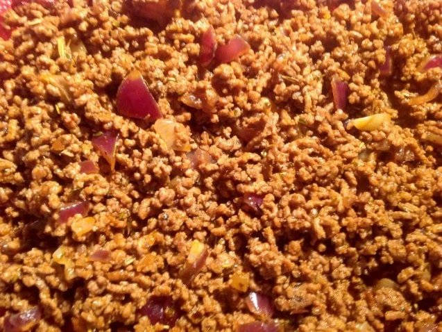 Paprika-Auberginen-Moussaka - Rezept - Bild Nr. 5