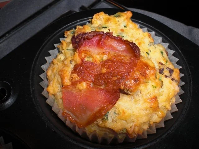 Bacon-Zwiebel-Muffins - Rezept