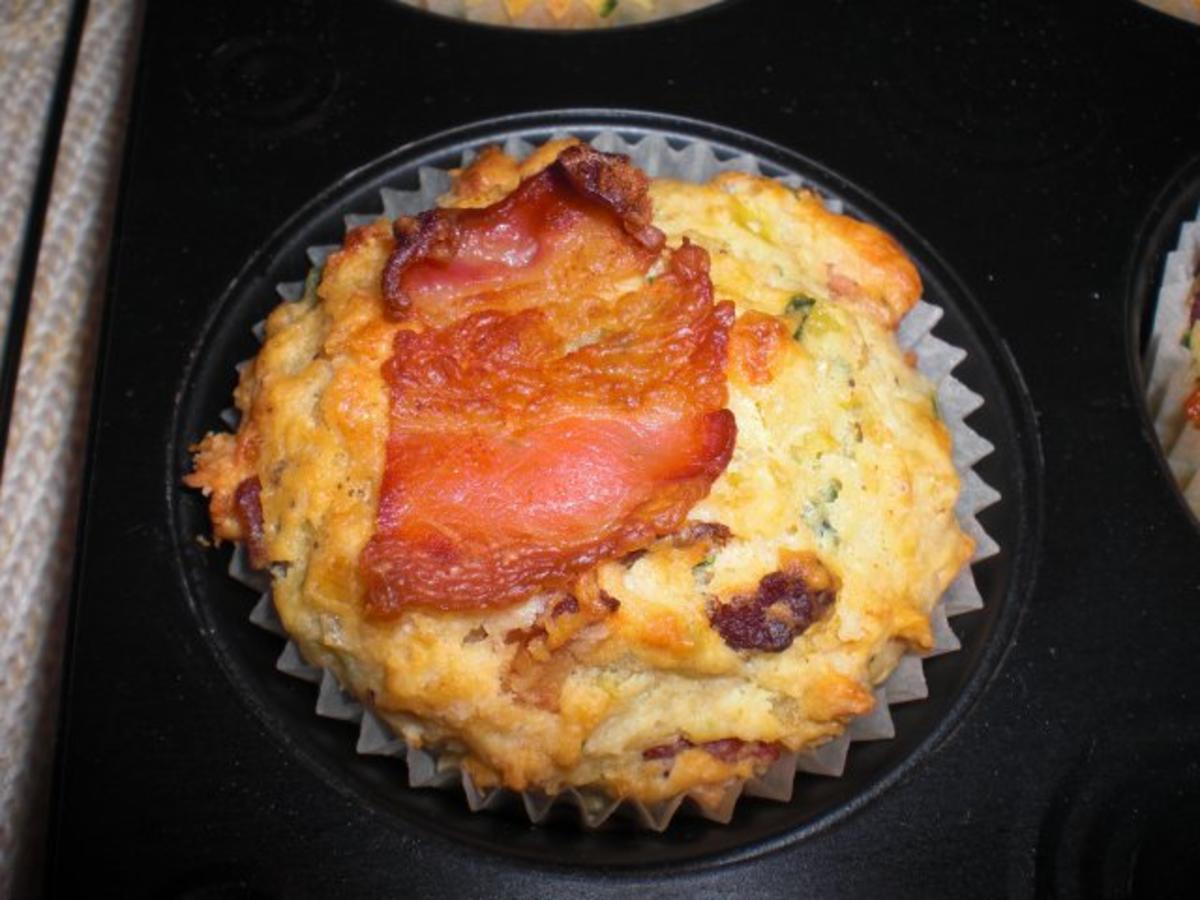 Bacon-Zwiebel-Muffins - Rezept - Bild Nr. 23