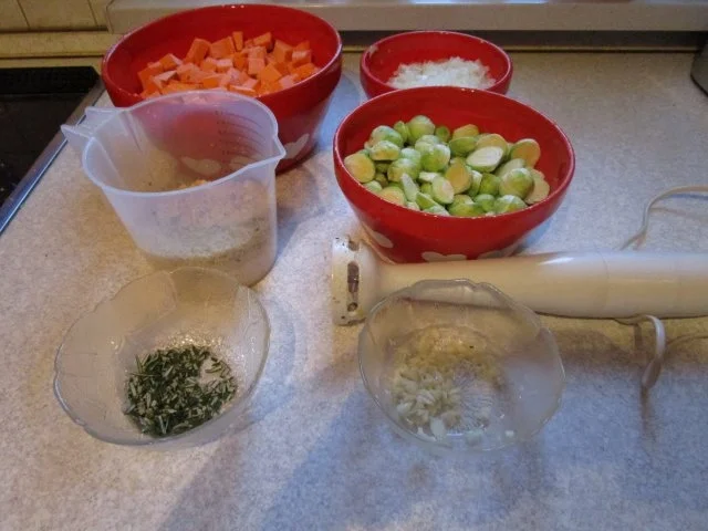 Rezept: Auflauf: von Rosenkohl und Süßkartoffel Bild Nr. 10 Auflauf: von Rosenkohl und Süßkartoffel - Rezept - Bild Nr. 10