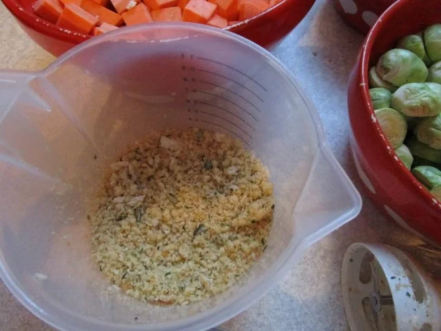 Rezept: Auflauf: von Rosenkohl und Süßkartoffel Bild Nr. 11 Auflauf: von Rosenkohl und Süßkartoffel - Rezept - Bild Nr. 11