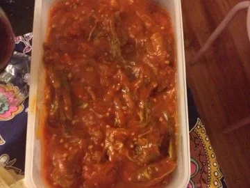 Bemyeh mit Lamm - libanesischer Okra Eintopf - Rezept - Bild Nr. 3