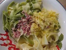 Rezept: Heu und Stroh - Paglia é Fieno Heu und Stroh - Paglia é Fieno - Rezept