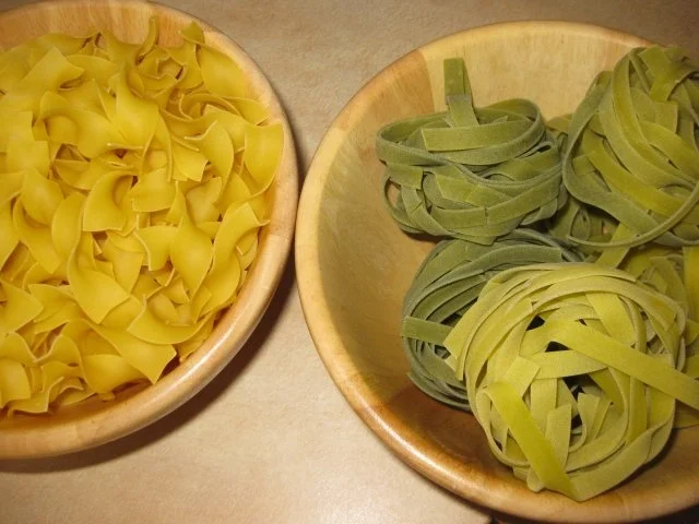 Rezept: Heu und Stroh - Paglia é Fieno Bild Nr. 2 Heu und Stroh - Paglia é Fieno - Rezept - Bild Nr. 2