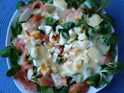 Feldsalat " Bornholmer Art " - Rezept