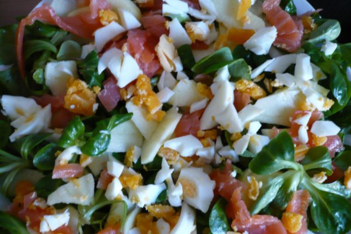 Feldsalat " Bornholmer Art " - Rezept - Bild Nr. 6