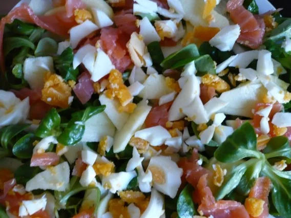 Feldsalat " Bornholmer Art " - Rezept - Bild Nr. 6