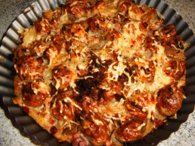 Rezept: Bratwursttorte Bild Nr. 7 Bratwursttorte - Rezept - Bild Nr. 7